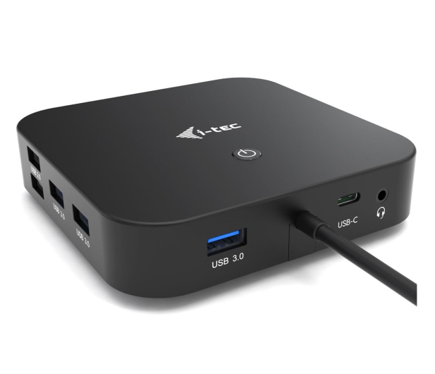 I-TEC USB-C Dual Display Dock 2x Display Port PD 100 W C31DUALDPDOCKPD - 598592 - zdjęcie